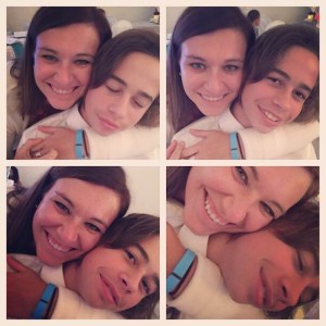 Carly Gardner and Sam